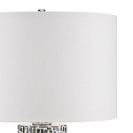 Настольная лампа с узором вдоль колоннообразного основания Scenic Surface варинант исполнения - 2 | Loft Concept в Твери