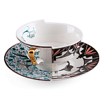 Чайная пара Seletti Aspero варинант исполнения - 2 | Loft Concept в Твери