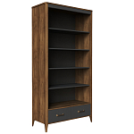 Стеллаж для книг открытый из массива бука Tasteful Furniture варинант исполнения - 1 | Loft Concept в Твери