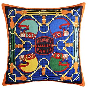 Декоративная подушка Hermes Horses 116