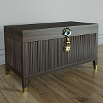 Большой дизайнерский Сундук Elsa Dreams Walnut варинант исполнения - 4 | Loft Concept в Твери