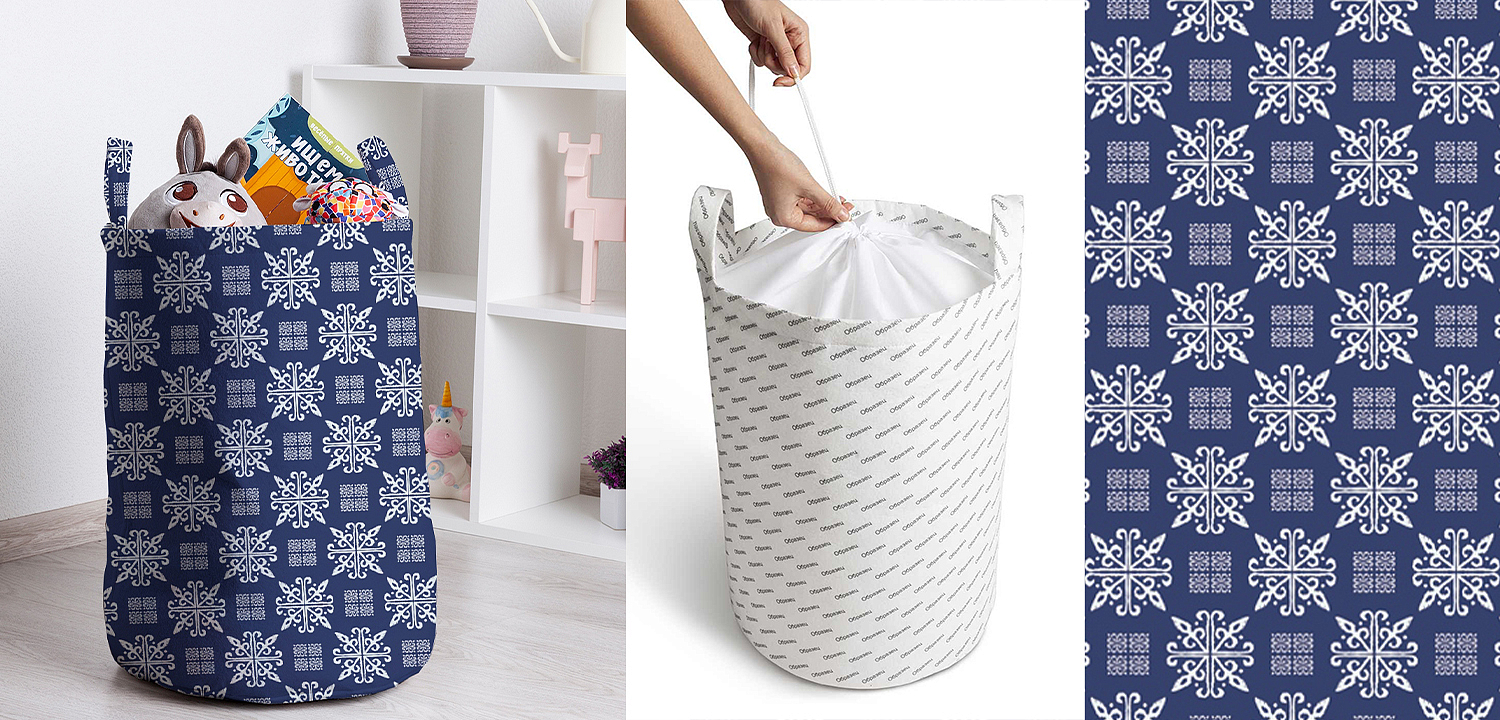 Корзина Snowflakes Basket Корзина Snowflakes Basket - Loft-Concept в Твери