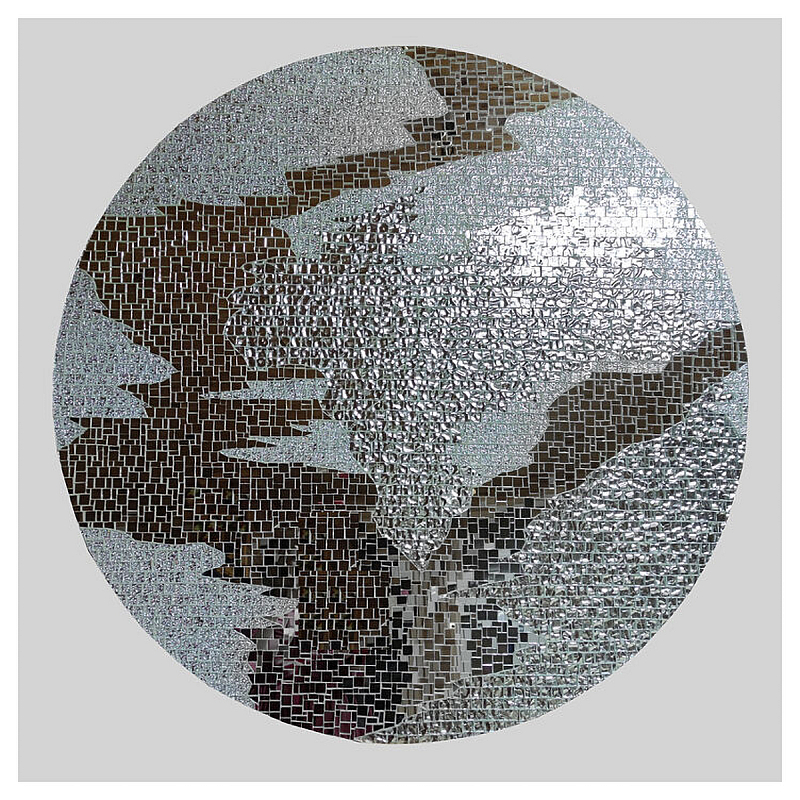 Панно «Moon light» Серый Зеркало в Твери | Loft Concept 