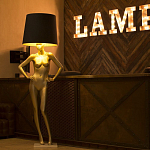 Лампа MANNEQUIN LAMP с абажуром руки на талии варинант исполнения - 5 | Loft Concept в Твери