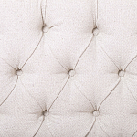 Кровать двуспальная светло-бежевая с основанием из массива дуба с мягким изголовьем Flax Beds варинант исполнения - 4 | Loft Concept в Твери