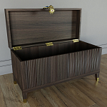 Большой дизайнерский Сундук Elsa Dreams Walnut варинант исполнения - 2 | Loft Concept в Твери