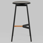 Черный барный стул Knopper варинант исполнения - 2 | Loft Concept в Твери