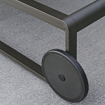 Шезлонг на металлическом каркасе с регулируемой спинкой GUELL Sunbed варинант исполнения - 7 | Loft Concept в Твери