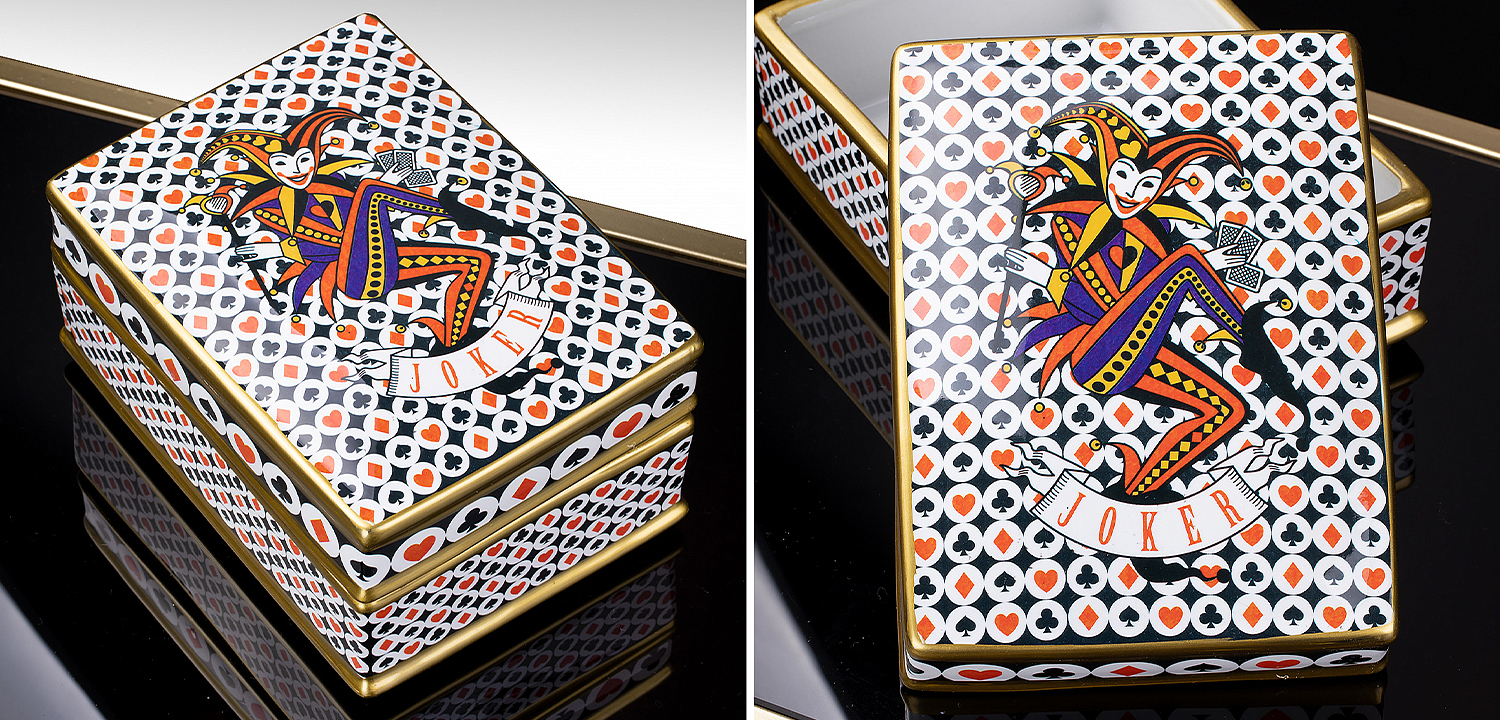 Шкатулка Joker Poker Collection Box Шкатулка Joker Poker Collection Box - Loft-Concept в Твери