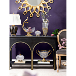 Конфетница из прозрачного рельефного стекла Eden Garden варинант исполнения - 12 | Loft Concept в Твери