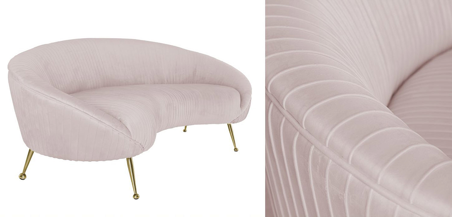 Диван Pebernat Lounge Sofa light pink Диван Pebernat Lounge Sofa light pink - Loft-Concept в Твери