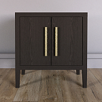 Тумбочка Primo с дверцами шпон темный орех варинант исполнения - 2 | Loft Concept в Твери