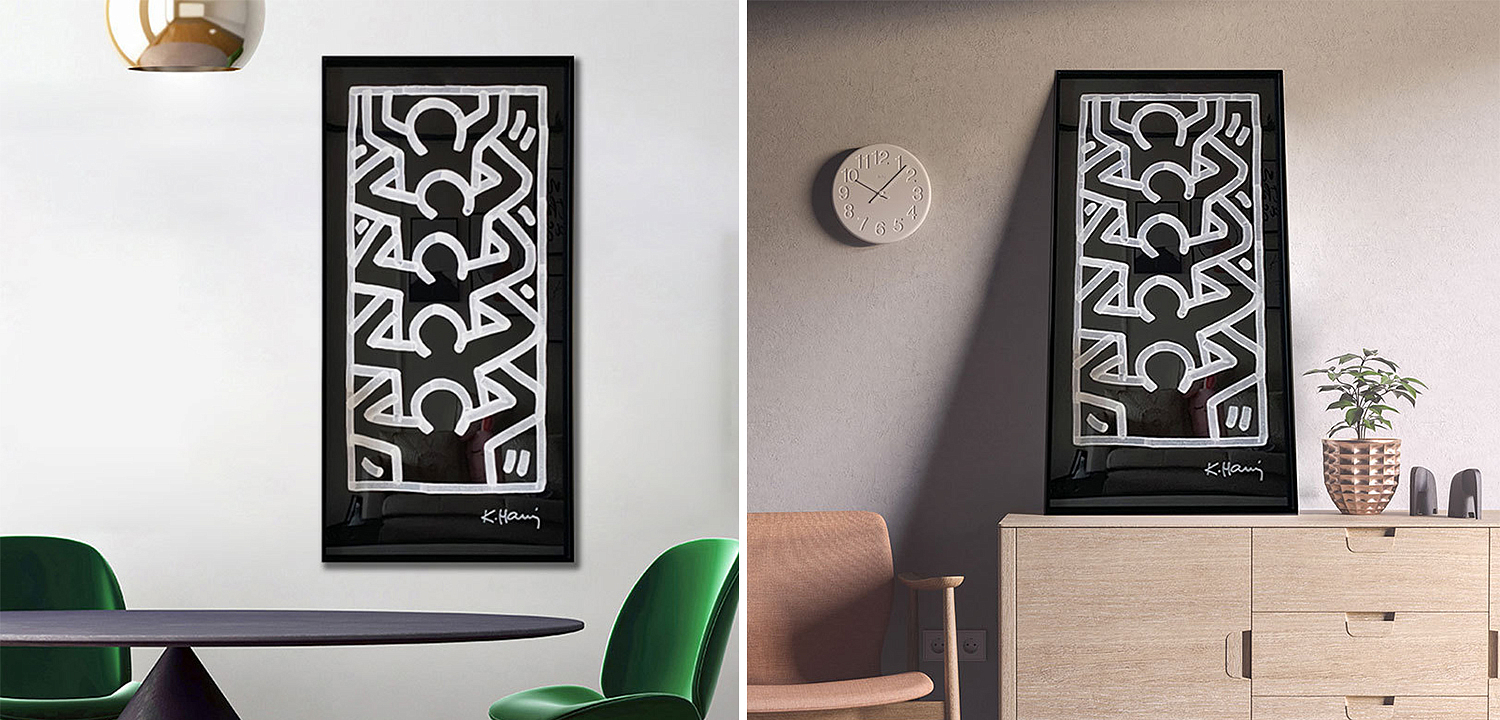 Постер Keith Haring 4 Постер Keith Haring 4 - Loft-Concept в Твери