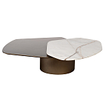 Столик журнальный Promontory с мрамором варинант исполнения - 6 | Loft Concept в Твери