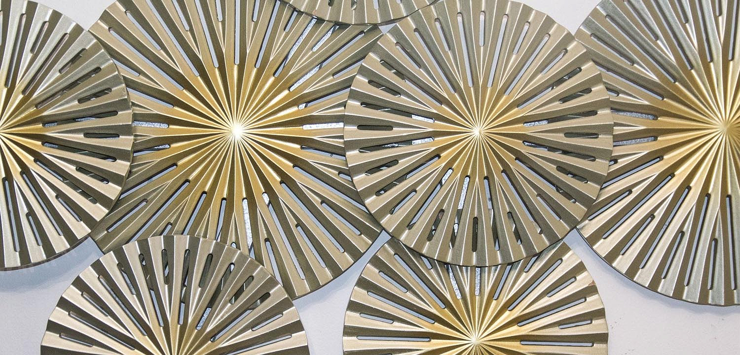 Арт-объект Apollo Gold and Silver Wall Plaque Disc gap 11 Арт-объект Apollo Gold and Silver Wall Plaque Disc gap 11 - Loft-Concept в Твери