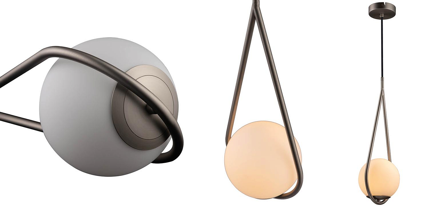 Подвесной светильник B.LUX C Ball nickel 48 Подвесной светильник B.LUX C Ball nickel 48 - Loft-Concept в Твери