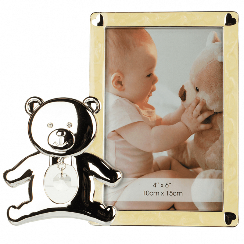 Фоторамка детская Childhood Corner Misha Серебряный в Твери | Loft Concept 