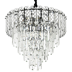 Хрустальная люстра Harmonica Crystal Chrome Chandelier 10 варинант исполнения - 1 | Loft Concept в Твери