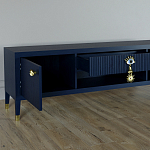 TV-тумба Дизайнерская Elsa Dreams Blue варинант исполнения - 3 | Loft Concept в Твери