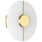 Бра с плафоном из камня в форме диска Buccio Stone Disk Wall Lamp варинант исполнения - 1 | Loft Concept в Твери