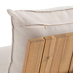 Двухместный диван для сада Acacia варинант исполнения - 6 | Loft Concept в Твери