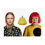 Книга Yayoi Kusama x Louis Vuitton  Creating Infinity варинант исполнения - 1 | Loft Concept в Твери