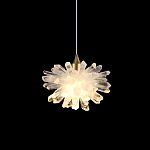 Подвесной светильник с натуральным горным хрусталем Crystal Shimmer варинант исполнения - 2 | Loft Concept в Твери