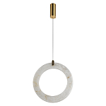 Подвесной светильник в форме кольца Cryptocrystalline Stone варинант исполнения - 7 | Loft Concept в Твери