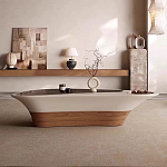 Журнальный столик фигурный со стеклянной столешницей Table Drop варинант исполнения - 3 | Loft Concept в Твери