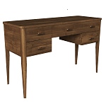 Стол письменный из массива бука Tasteful Furniture варинант исполнения - 1 | Loft Concept в Твери