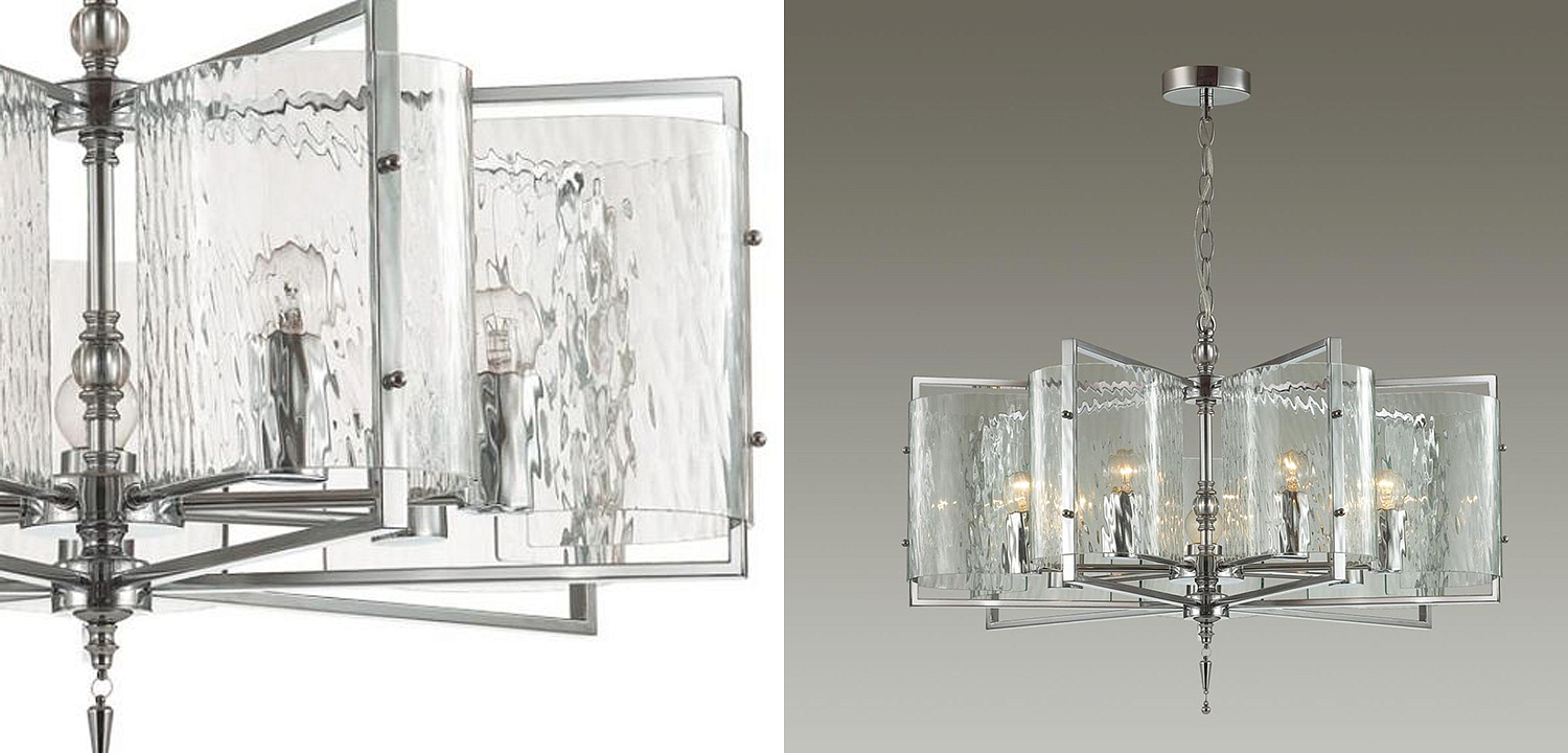 Люстра Karissa Chrome Chandelier 65 Люстра Karissa Chrome Chandelier 65 - Loft-Concept в Твери