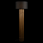 Торшер с металлическим золотым трубчатым основанием Fulgurite варинант исполнения - 3 | Loft Concept в Твери