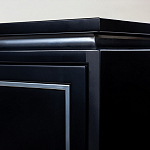 Черный комод в стиле арт-деко Luciano варинант исполнения - 5 | Loft Concept в Твери