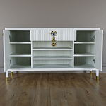 Комод-буфет Elsa Dreams White с открытыми полками   варинант исполнения - 3 | Loft Concept в Твери