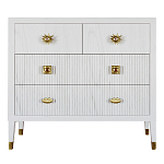 Бельевой Комод с 4 ящиками Elsa Dreams White варинант исполнения - 6 | Loft Concept в Твери