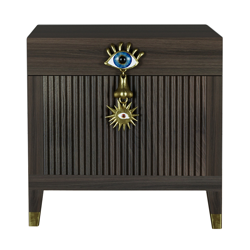 Сундук Eye Elsa Dreams Walnut Орех Золотой в Твери | Loft Concept 