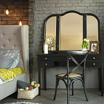 Туалетный столик Stylish Black варинант исполнения - 2 | Loft Concept в Твери