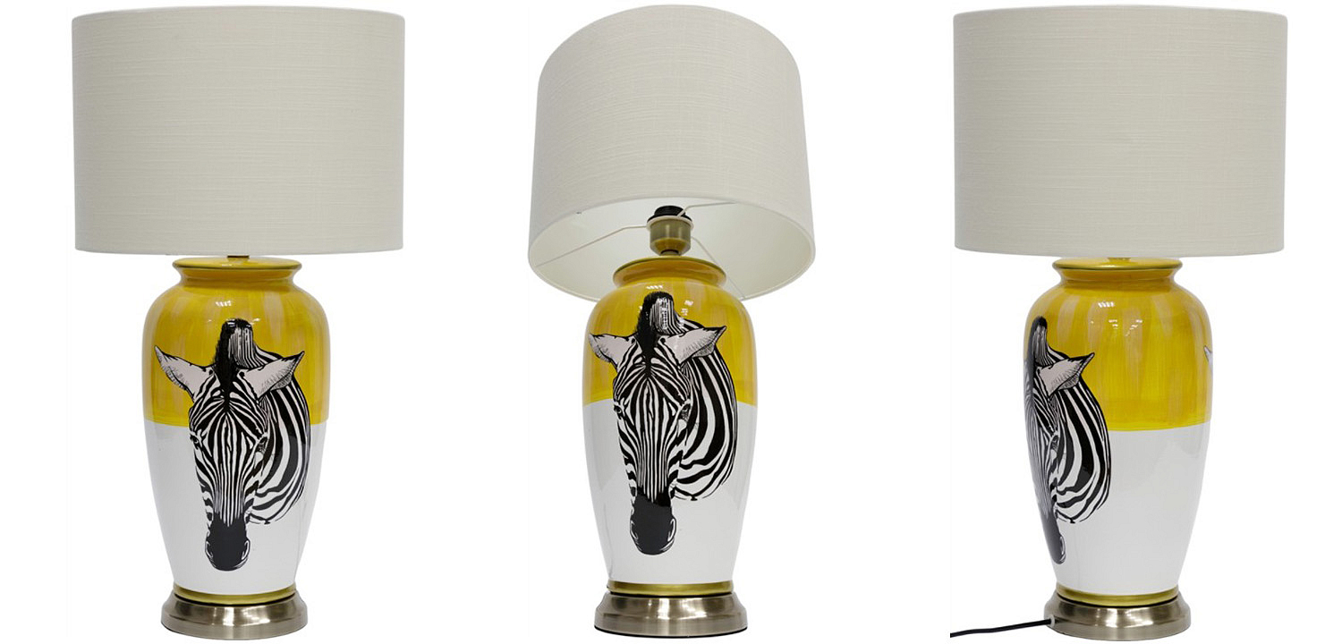 Настольная лампа Zebra head Table lamp Настольная лампа Zebra head Table lamp - Loft-Concept в Твери