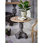 Столик кофейный с резным античным узором Antique Engraving варинант исполнения - 7 | Loft Concept в Твери