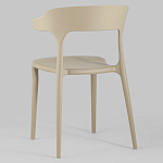 Бежевый стул из прочного PP-пластика JORIS варинант исполнения - 5 | Loft Concept в Твери