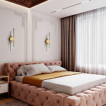 Бра с декором в виде хрустальных трубочек Nembus Brass Glass Wall Lamp варинант исполнения - 2 | Loft Concept в Твери