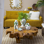 Ваза с крышкой фарфоровая с ручной росписью Leopard Collection  варинант исполнения - 6 | Loft Concept в Твери