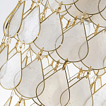 Подвесной светильник с декором из натуральной морской ракушки Iridescent Light варинант исполнения - 8 | Loft Concept в Твери