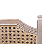 Изголовье кровати коричневое с обивкой из ротанга Olivia Headboard варинант исполнения - 2 | Loft Concept в Твери