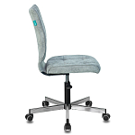 Офисное кресло в серо-голубом велюре Bureaucrats варинант исполнения - 3 | Loft Concept в Твери
