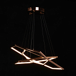 Люстра с 3-мя подвесами в виде шестиугольников Hexagon Horizontal варинант исполнения - 3 | Loft Concept в Твери