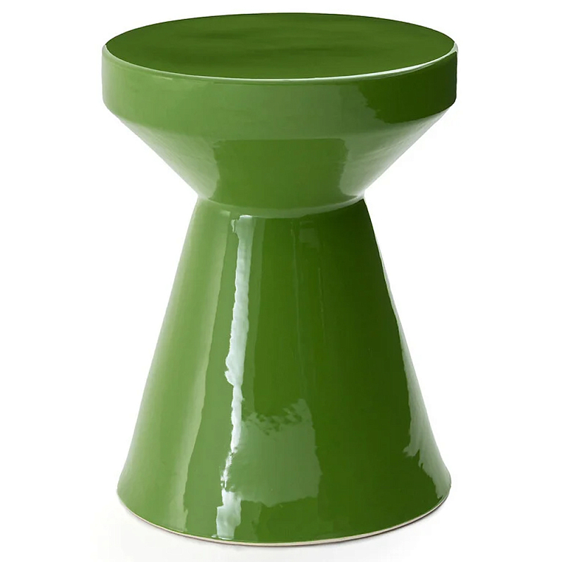 Приставной стол из керамики Manufacto Green Зеленый Приставной стол из керамики Manufacto Green Зеленый в Твери | Loft Concept