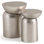 Приставной стол из алюминиевого сплава Meskill Side Table варинант исполнения - 7 | Loft Concept в Твери