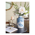 Ваза с мотивами цветущего сада с попугаями Vase Inspired by Nature варинант исполнения - 5 | Loft Concept в Твери