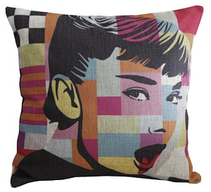 Подушка Одри Хепберн II